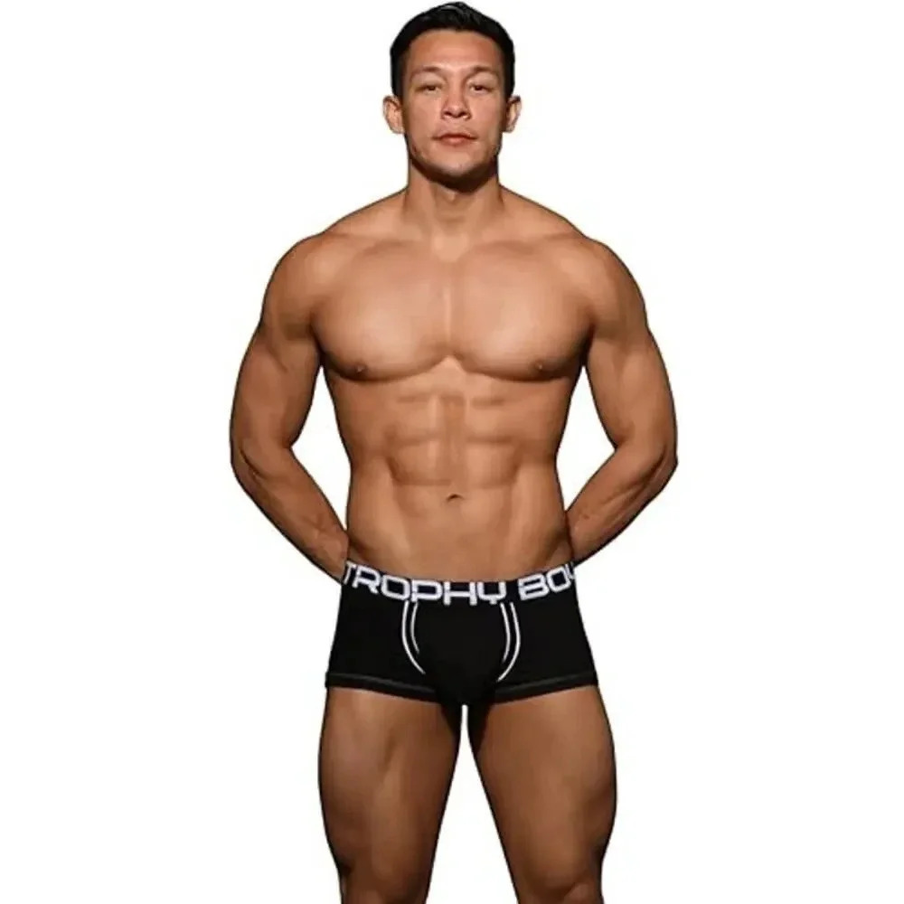 Andrew Christian Trophy Boy Apex Black Underwear Boxer Brief